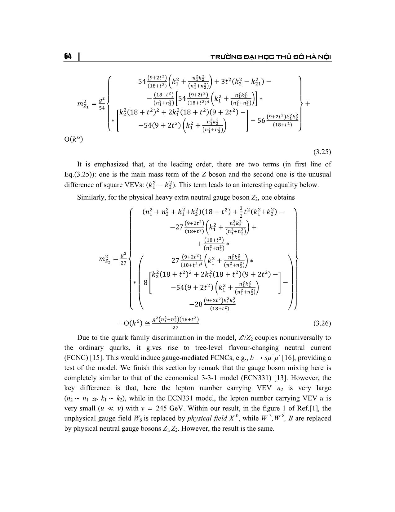 Michel parameter in 3-3-1 model with three lepton singlets trang 8