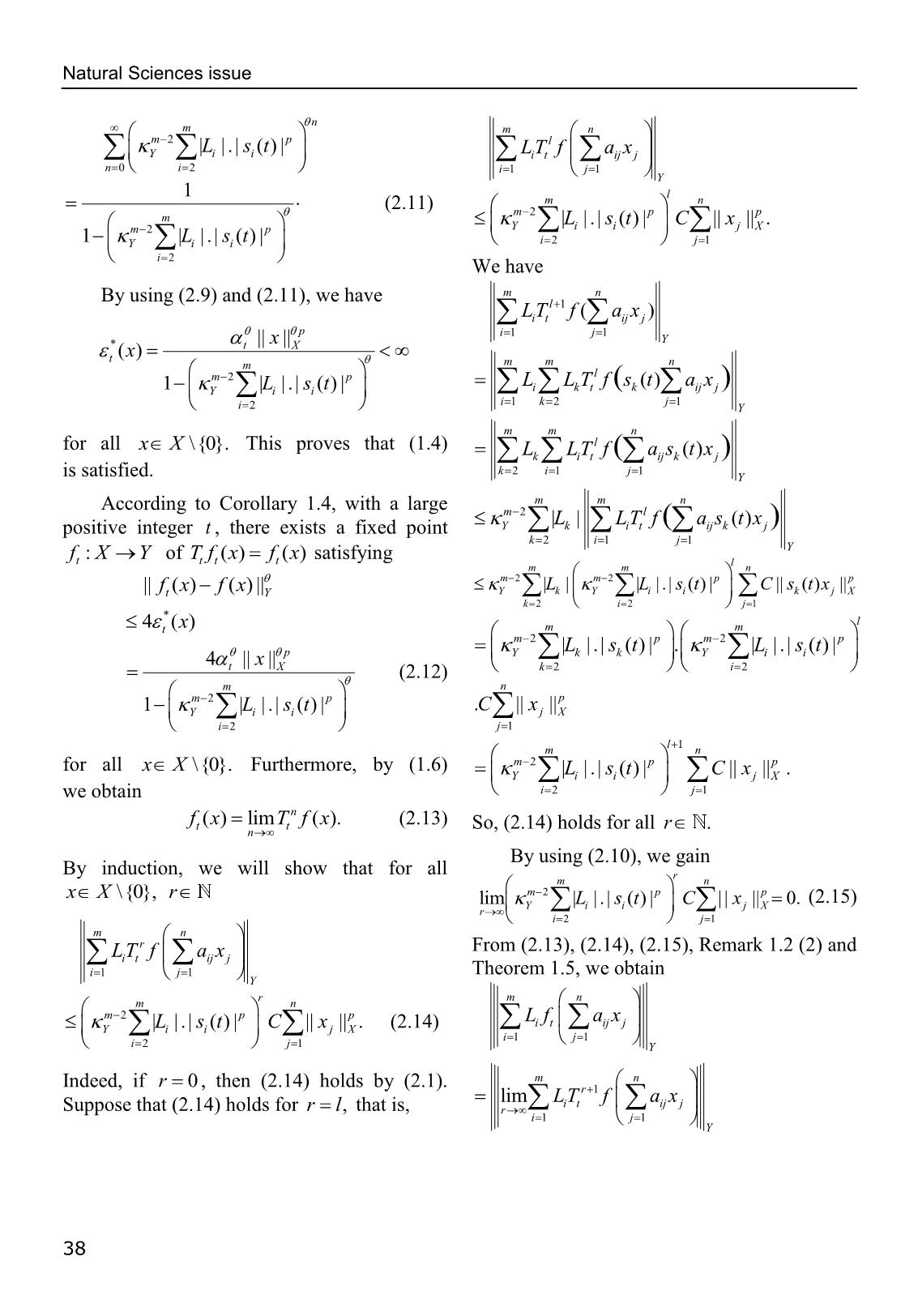Thiết lập tính siêu ổn định của phương trình hàm tuyến tính suy rộng nhiều biến trong không gian tựa chuẩn trang 6
