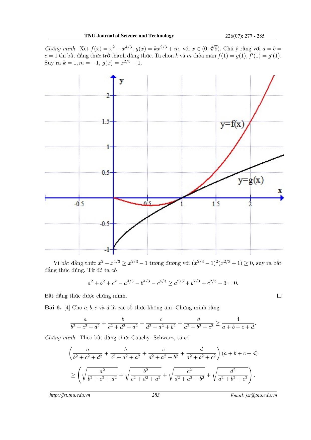 Phương pháp chứng minh bất đẳng thức sử dụng đường cong tiếp xúc trang 7