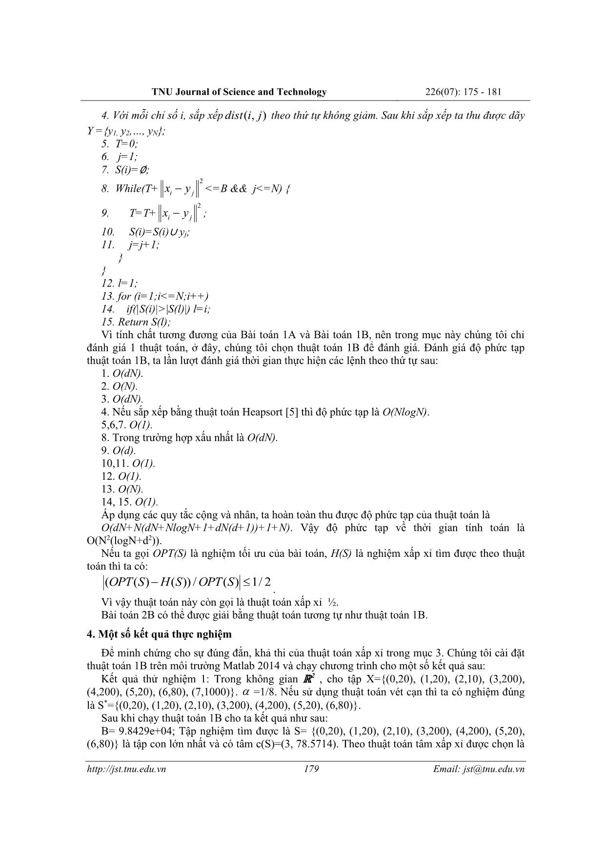 Thuật toán xấp xỉ và ứng dụng tìm nghiệm bài toán thuộc lớp NP - Khó trang 5