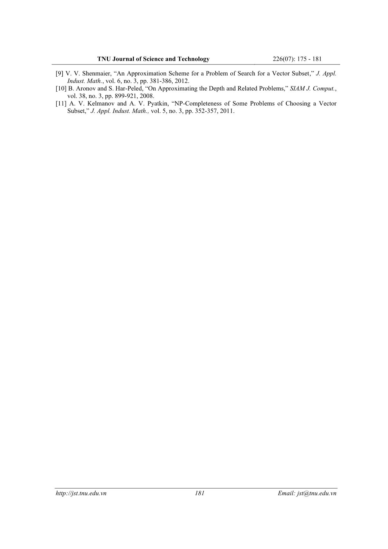Thuật toán xấp xỉ và ứng dụng tìm nghiệm bài toán thuộc lớp NP - Khó trang 7