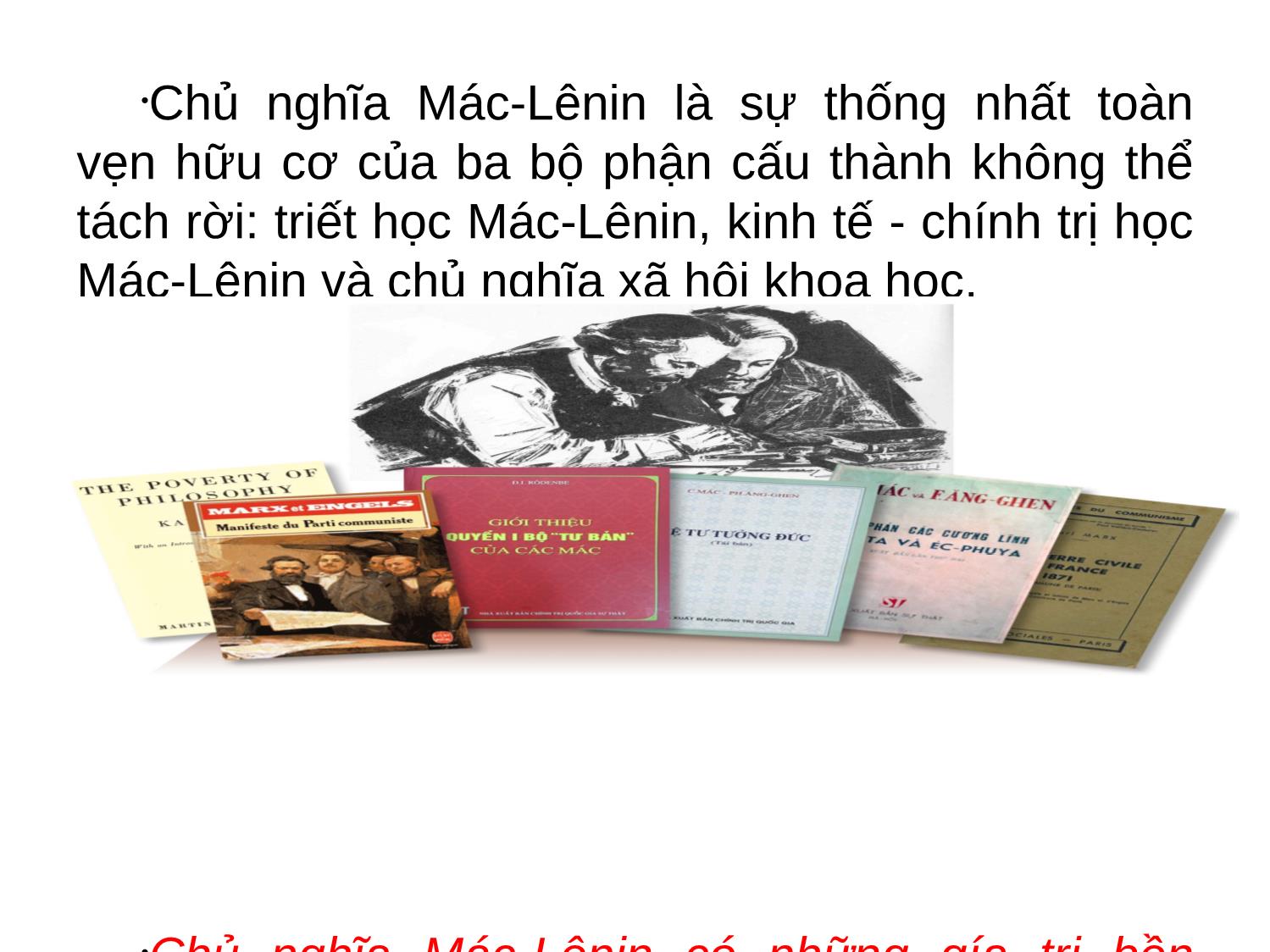 Bài giảng Những giá trị bền vững của chủ nghĩa Mác-Lênin trang 3