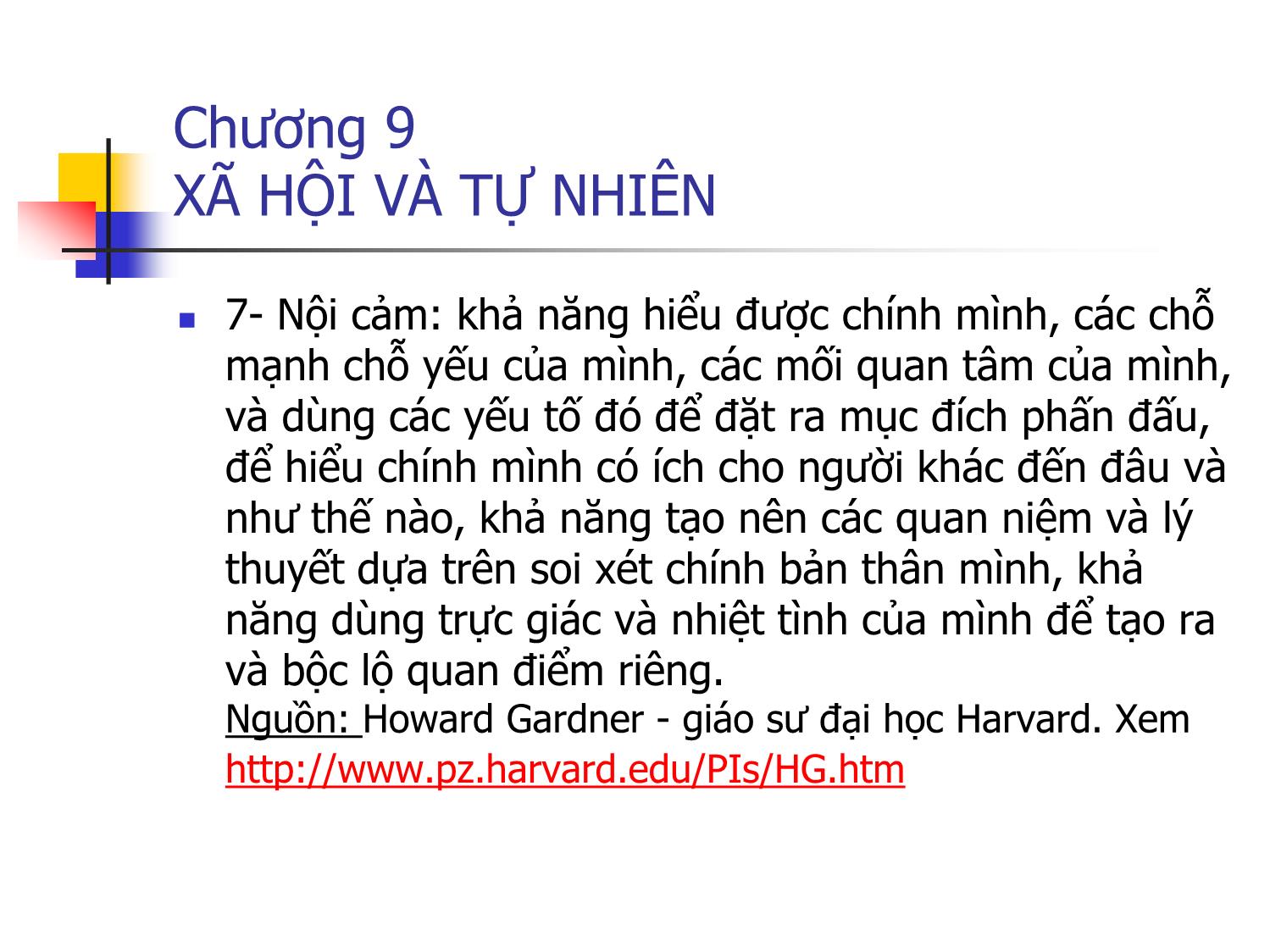 Bài giảng Triết học - Chương 9: Xã hội và tự nhiên trang 7