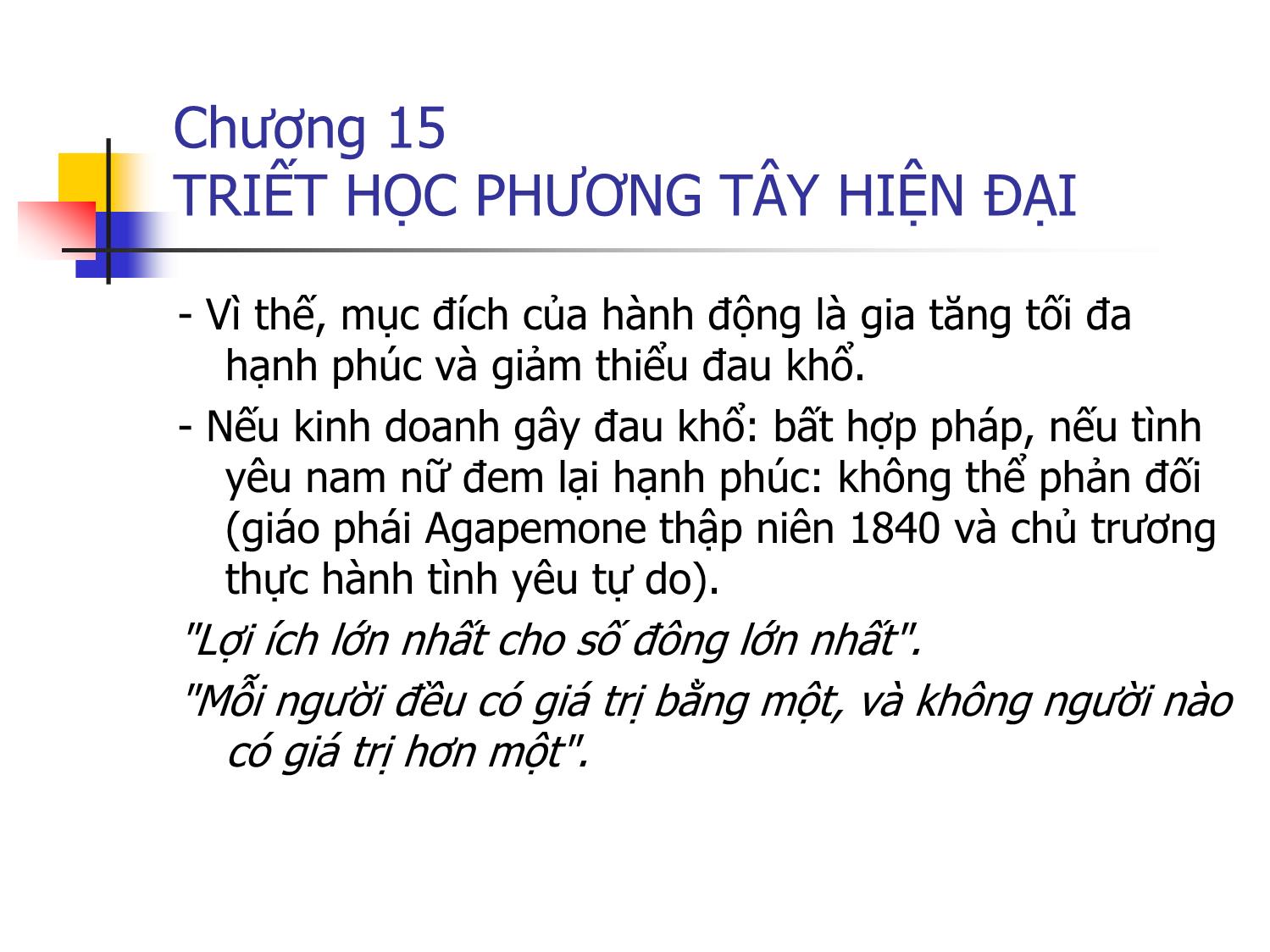 Bài giảng Triết học - Chương 15: Triết học phương Tây hiện đại trang 3