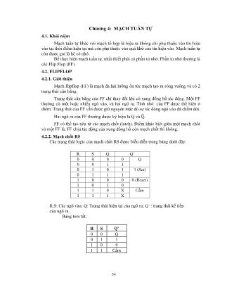 Giáo trình Điện tử số (Phần 2)