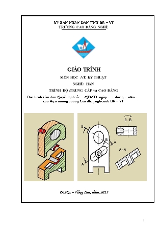 Giáo trình Mô đun Vẽ điện - Nghề hàn