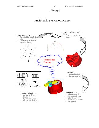 Bài giảng CAD/CAM - Chương 6: Phần mềm Pro/Engineer - Nguyễn Thế Tranh