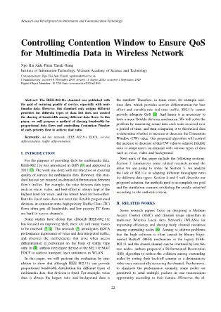 Controlling contention window to ensure QoS for multimedia data in wireless network