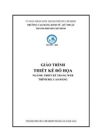 Giáo trình Thiết kế đồ họa - Ngành: Thiết kế trang web