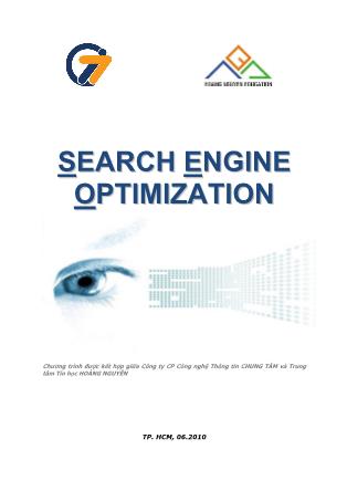 Tài liệu Search engine optimization