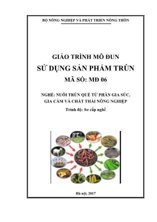 Giáo trình mô đun Sử dụng sản phẩm trùn